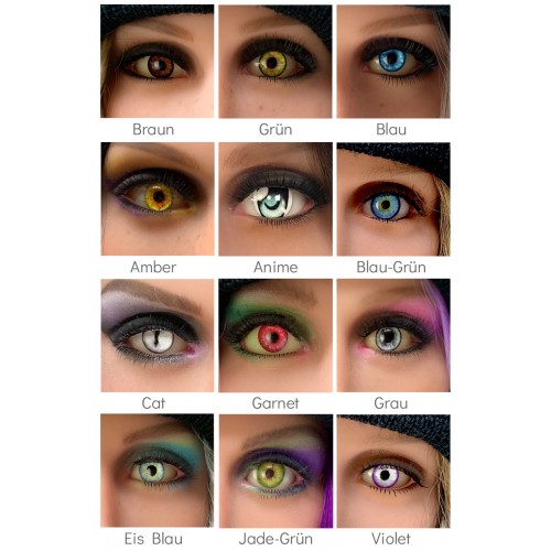 Real Dolls Augen diverse Farben