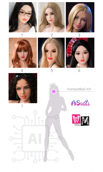 AI-Tech Dolls Köpfe - princessdolls.ch