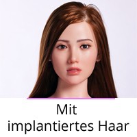 Mit implantiertes Haar