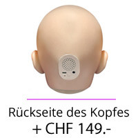 Rückseite des Kopfes