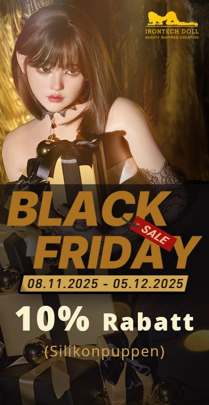 Irontech Full Silikon Dolls & TPE & Hybrid Black Friday - Aktion Kostenlose Optionen vom Vom 08.11.2025 - 05.12.2025