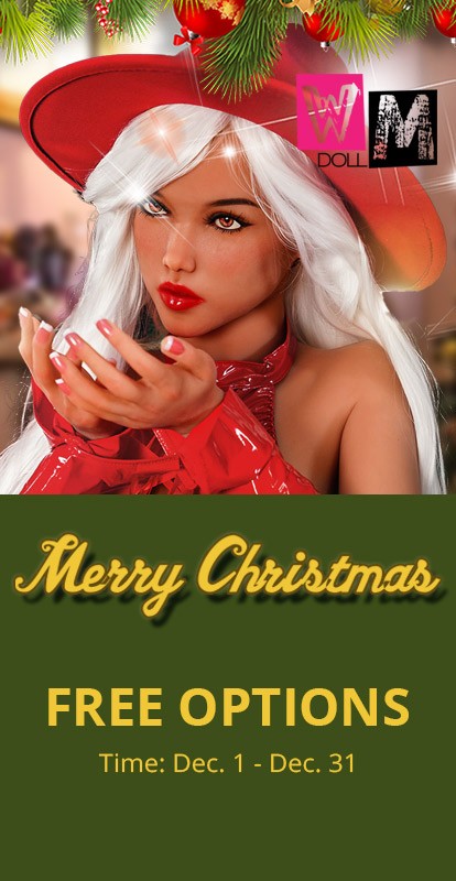 WM DOLLS Christmas promotion: FREE OPTIONS! Only from 1 December 2025 to 31 December 2025.